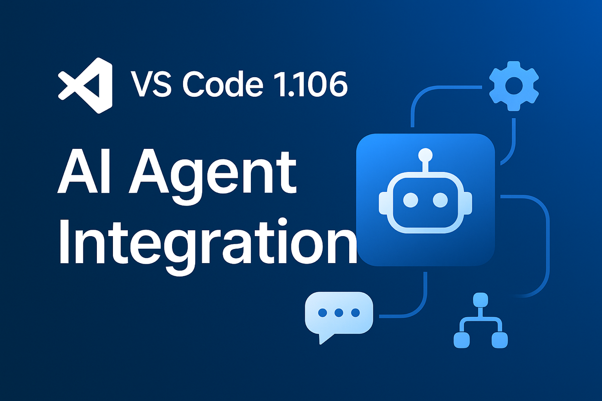 VS Code 1.106 版本技術摘要：AI Agent 深度整合與核心編輯器開源